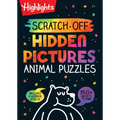 Scratch-Off Hidden Pictures Animal Puzzles: Scratch-Off Hidden Pictures Animal Puzzles (Highlights Scratch-Off Activity Books) 64-Page Scratch-Off Act