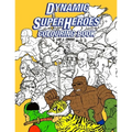 Dynamic Superheroes Colouring Book