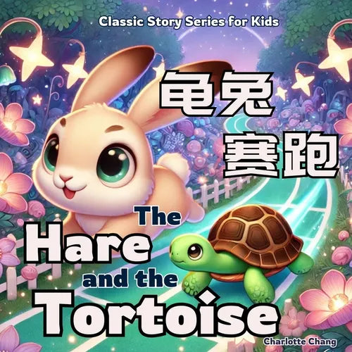The Hare and the Tortoise: Bilingual Classic Story Series for Kids in English, Chinese, with Pinyin