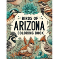 Birds of Arizona Coloring Book