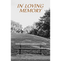 Funeral Bulletin: In Loving Memory (Package of 100)