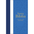 Biblia Rvr 1960 Letra Grande Tamaño Manual Tricolor Azúl Claro Crema Claro Azúl Marino Con Cierre E Índice ( Bible Rvr 1960 Large Print Handsize Leath