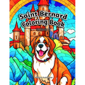 Saint Bernard Coloring Book: Volume 1