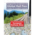 Icon and Info Illustrated European Railway Atlas: Designed for Eurail/Interrail Global Rail Pass - Includes 33+ European Countries