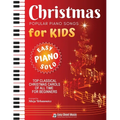 Christmas - Popular Piano Songs for Kids: TOP Classical Carols of All Time for beginners, children, seniors, adults. Very easy music sheet notes. Lyri