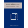 Measurement of Thermal Radiation Properties of Solids: A Symposium Held at Dayton, Ohio, September 5-7, 1962