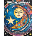 Celestial Mandalas: Coloring Book with Stars and Moon