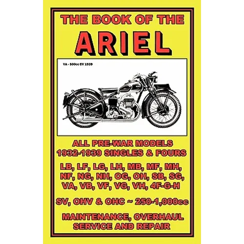 Book of the Ariel - All Prewar Models 1932-1939
