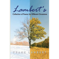 Lambert's Collection of Poems for Different Occasions
