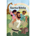 Rvr 1960 Biblia Para Niños Interactiva, Tapa Dura: Santa Biblia