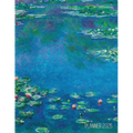 Claude Monet Daily Planner 2026: Water Lilies Painting Artistic French Impressionism Art Flower Organizer