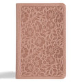 KJV Personal Size Bible, Rose Gold Leathertouch