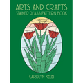 Arts and Crafts Stained Glass Pattern Book