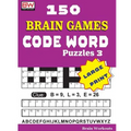 150 Brain Games - CODE WORD Puzzles 3