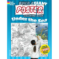Build a Giant Poster Coloring Book -- Under the Sea
