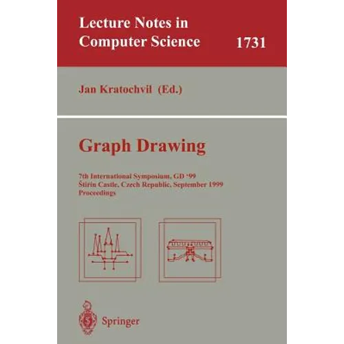 Graph Drawing: 7th International Symposium, Gd'99, Stirin Castle, Czech Republic, September 15-19, 1999 Proceedings