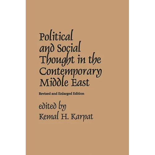 Political and Social Thought in the Contemporary Middle East