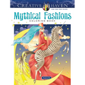 Creative Haven Mythical Fashions Coloring Book