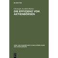 Die Effizienz von Aktienbörsen