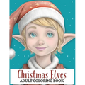 Christmas Elves: Adult Coloring Book