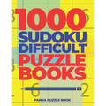 1000 Sudoku Difficult Puzzle Books: Logic Games For Adults - Mind Games Puzzle