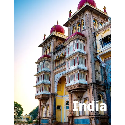 India: Coffee Table Photography Travel Picture Book Album Of An Indian Country And Mumbai & New Delhi Cities In South Asia Large Size Photos Cover