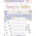 Tracing For Toddlers: Beginner to Tracing Lines, Shape & ABC Letters (Fun with lines, Shapes and Letters)