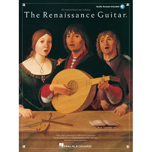 The Renaissance Guitar Frederick Noad Guitar Anthology Solos Duets and Songs Sheet Music for Classical Guitar with Online Audio Songbook for Intermedi