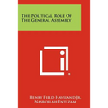 The Political Role of the General Assembly