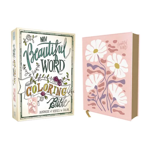 Niv, Beautiful Word Coloring Bible, Leathersoft, Pink: Hundreds of Verses to Color