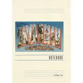 Vintage Lined Notebook Greetings from Savannah