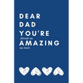 Dear Dad You're Almost As Amazing As Mom: Perfect Personalized Gift Idea Father's Day Birthday From Kid toddler Coloring Activity Funny Book Coupon