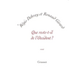 Que reste-t-il de l'Occident ?