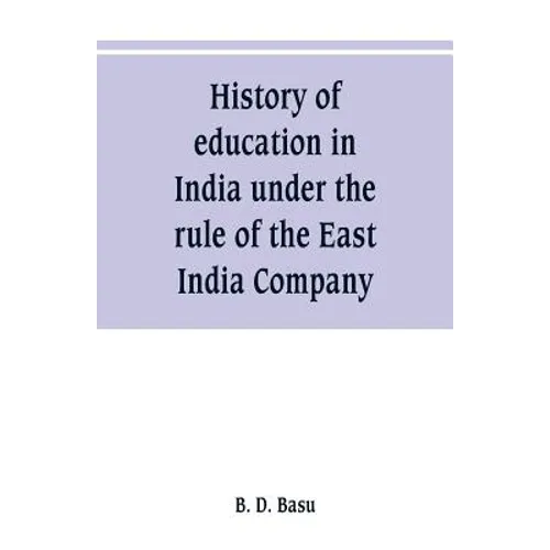 History of education in India under the rule of the East India Company