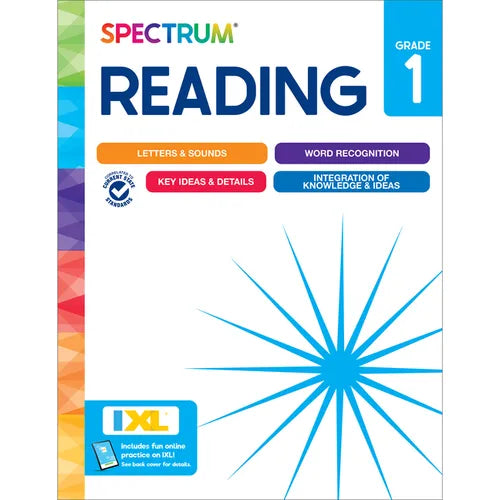 Spectrum Reading Workbook, Grade 1