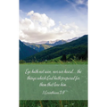 Funeral Bulletin: The Things (Package of 100): 1 Corinthians 2:9 (Kjv)