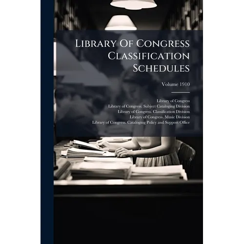 Library Of Congress Classification Schedules