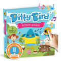 Ditty Bird Action Songs Interactive Sound Book for Toddlers 1- 3 Musical Books for 1 Year Old