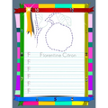 Reading Readiness Worksheets for Kindergarten: Dash line for learning book for pre kindergarten kids. 2 maze puzzle handwriting practice paper ABC kid