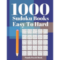 1000 Sudoku Books Easy to Hard: Brain Games for Adults - Logic Games For Adults - Mind Games Puzzle