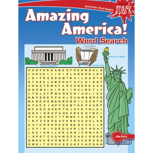 Spark Amazing America! Word Search