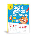 Sight Words and Sentences (Level 1): First Practice Workbook of Most Common Sight Words for Preschool Kids, Toddlers with Vocabulary Development Activ
