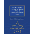 United States Army in World War II Statistics: Lend-Lease - War College Series