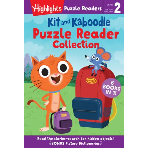 Kit and Kaboodle Puzzle Reader Collection: Level 2 6-In-1 Story Collection for Kids Learning to Read, Practice Reading with Puzzle Fun