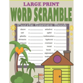 Large Print Word Scramble Puzzle Games Book: Word Scramble Book for Adults, Seniors and Teens - Exciting And Stress Relief Brain Puzzles Book