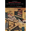 A History of Japanese Literature: From the Manyoshu to Modern Times