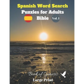 Spanish Word Search Puzzles For Adults: Bible Vol.1 Book of Genesis Large Print