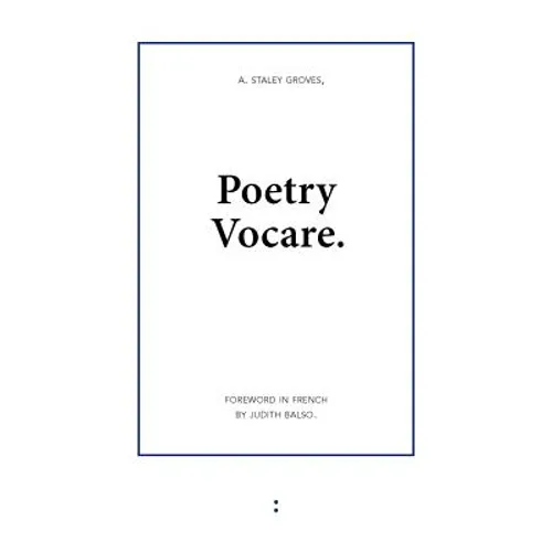 Poetry Vocare