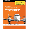 Commercial Pilot Test Prep 2025-2026: Paperback Plus Software--Pass Your FAA Exam