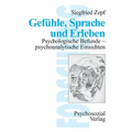 Gefühle, Sprache und Erleben